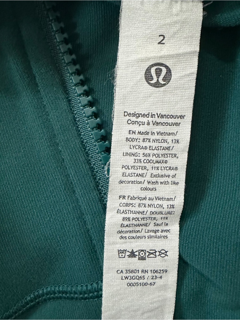 Womens Define Full-Zip Jacket - Picture 8 of 10